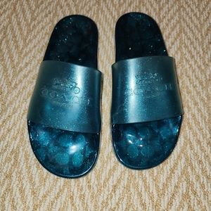 Coach Ulyssa slides in sparkle blue